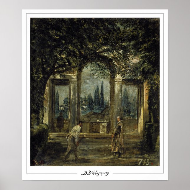 Diego Velázquez Zedign Poster de Arte #89 (Frente)