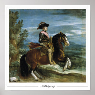 Diego Velázquez Zedign Poster de Arte #91