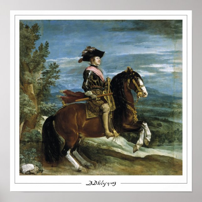 Diego Velázquez Zedign Poster de Arte #91 (Frente)
