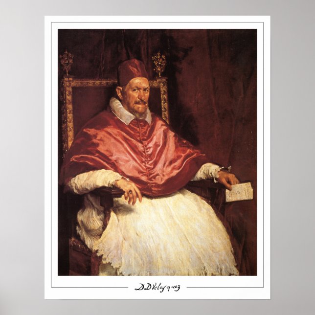 Diego Velázquez Zedign Poster de Arte #95 (Frente)