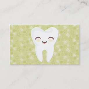 Diente lindo - tarjetas de visita personalizadas
