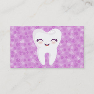 Diente lindo - tarjetas de visita personalizadas