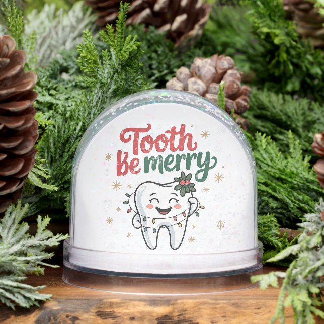 Diente Sean Merry Funny Dental Dentist Navidades (Invierno)
