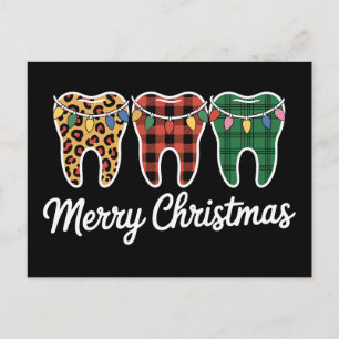 Dientes Feliz Navidad Leopardo Cuadros Luces Denti