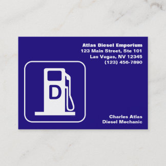 Diesel: Tarjeta de visita