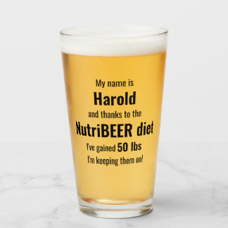 Dieta personalizada de NutriBEER humorística