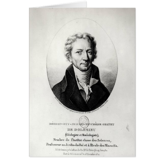 Dieudonne Dolomieu (Frente)