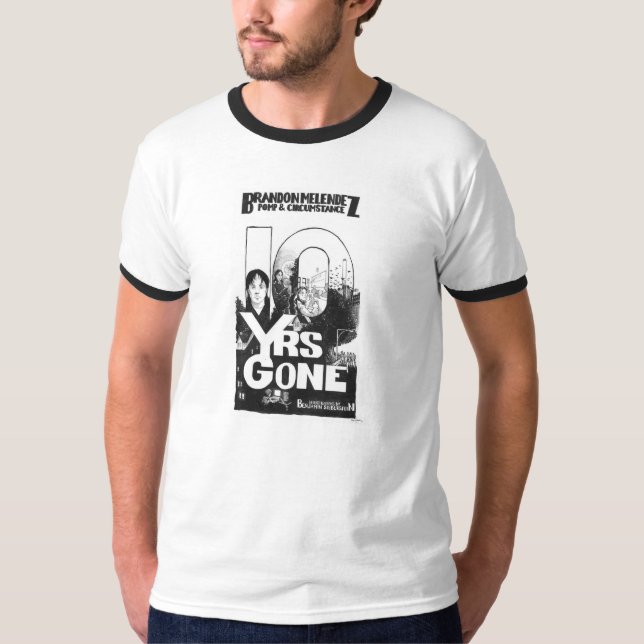 Diez años idos comen su camiseta serial (Anverso)