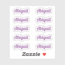 Diez etiquetas de nombres personalizadas de guione