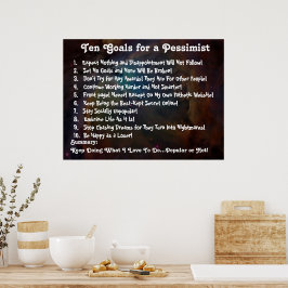 Diez Metas para un Póster Pesimista