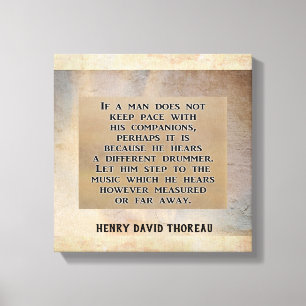 Diferente tambor — Impresión de lienzo