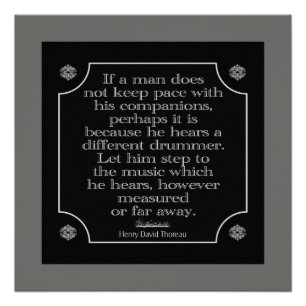 Diferente tambor — Impresión de Poster grande