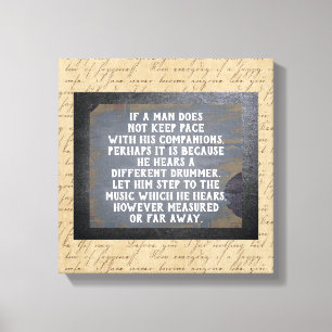 Diferente tambor — Imprimir arte de lienzo