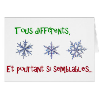 différents tous y semblables pourtant del si