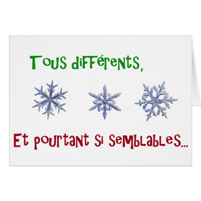 différents tous y semblables pourtant del si (Anverso (Horizontal))
