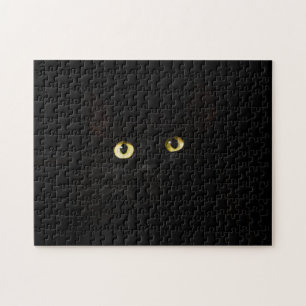 Difícil de Resolver Rompecabezas de Gato Oscuro Só