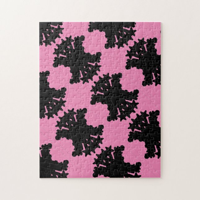 Difícil rompecabezas del espejo Black Spur (Vertical)