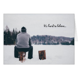 "Difícilmente creer" personalizado de la