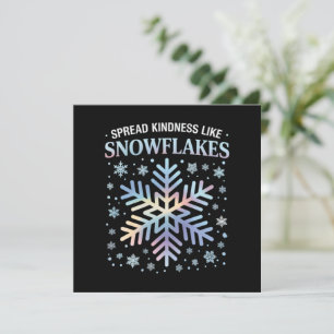 Difunde Amabilidad Como Copos de Nieve Navidad Pro