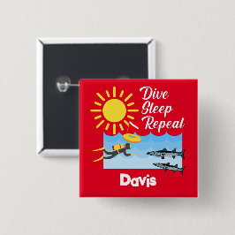 Difundir el diseño de repetición de sueño - botón