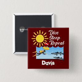 Difundir el diseño de repetición de sueño - botón