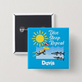 Difundir el diseño de repetición de sueño - botón