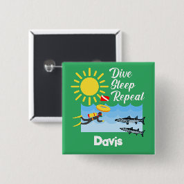 Difundir el diseño de repetición de sueño - botón