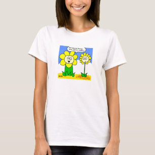 Difunto Personalizado de Flores Camiseta