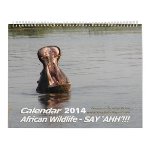 ¡Diga "AHH"!!! Calendario africano 2014 2-Pg. de