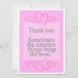 Diga gracias con palabras dulces