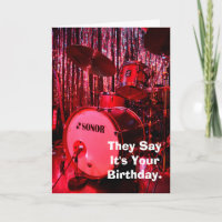 Diga que es su tarjeta de alcohólico de cumpleaños