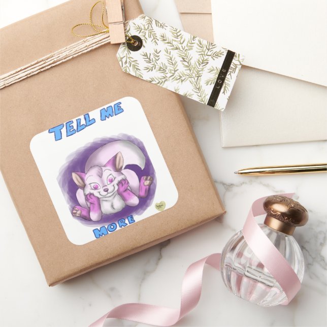 Dígame más Pegatina (Regalar)