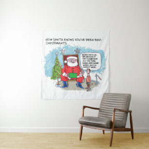 Dígame Santa tapiz