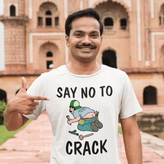 DIGAN NO A CRACK, Camiseta de plomo, Camisetas div (Subido por el creador)