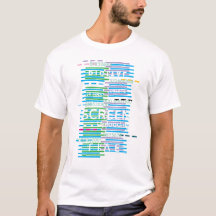 "Digital" camiseta para hombres