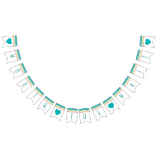 Digno de la espera, recién nacido, bandera del