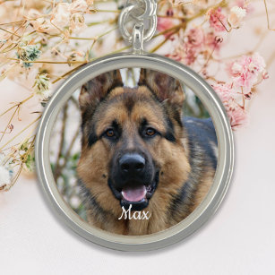 Dije Foto personalizada de Mascota de perro cree su pro