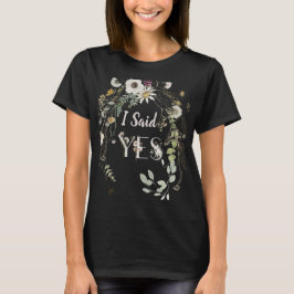 ¡DIJE QUE SÍ! Camiseta WILD FLORAL