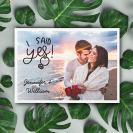 Dije que sí invitación de compromiso QR Código 2 f