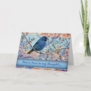 Dije una pequeña oración - Tarjeta Pensando en ti