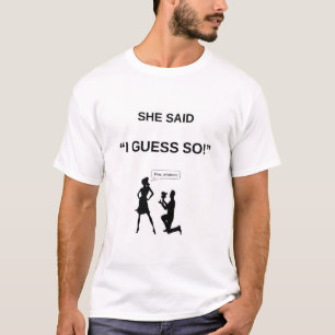 dijo que era una camiseta