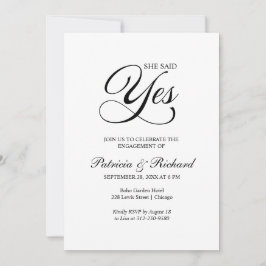 Dijo Que Sí Invitación A La Fiesta De Participació