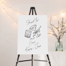 Dijo Sí Signo De Bienvenida Del Compromiso Minimal