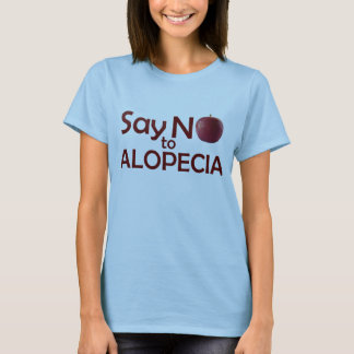 Dile no a la camiseta de Alopecia