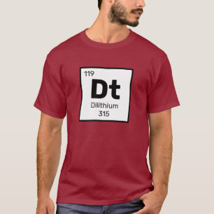 Dilithium / Tabla ficticia - Camiseta De Elemento