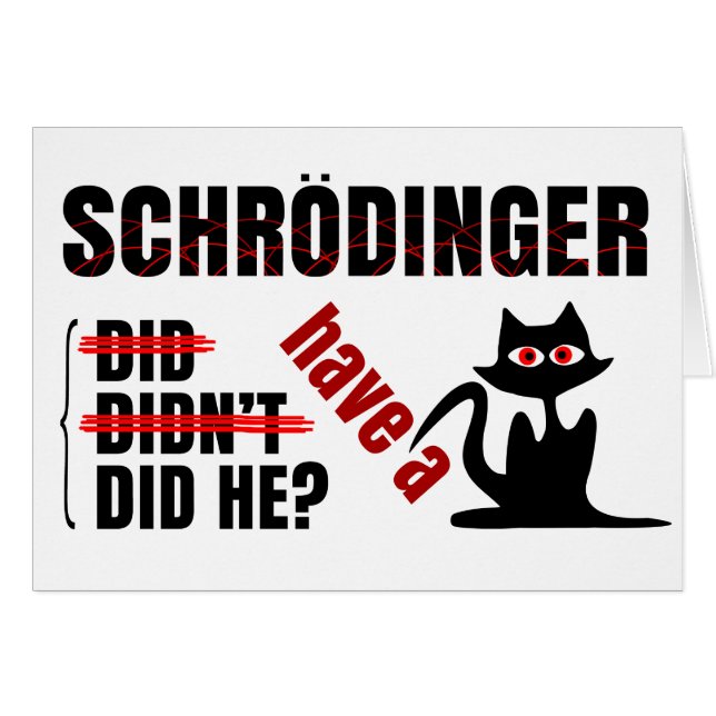 Dillema de Schrodinger (Anverso (Horizontal))