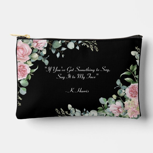 Dilo A Mi Cara Pequeña Bolsa De Accesorios (Anverso)