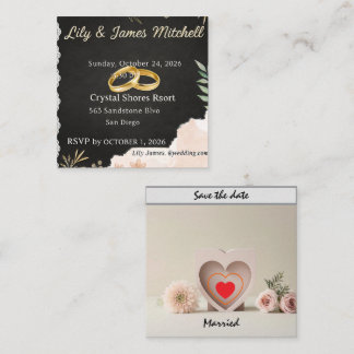Dilo Con Cartas De Invitaciones Casadas De Estilo