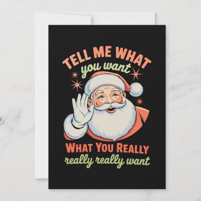 Dime Lo Que Quieres De Verdad Navidad Navidad  (Anverso)