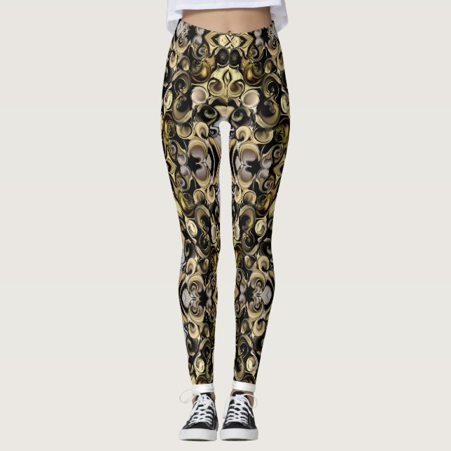 "Dimensión Vs Forma", Leggings de la mujer (Anverso)